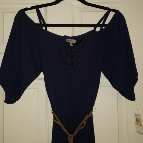 Cute navy blue dress - Picture 3 of 7